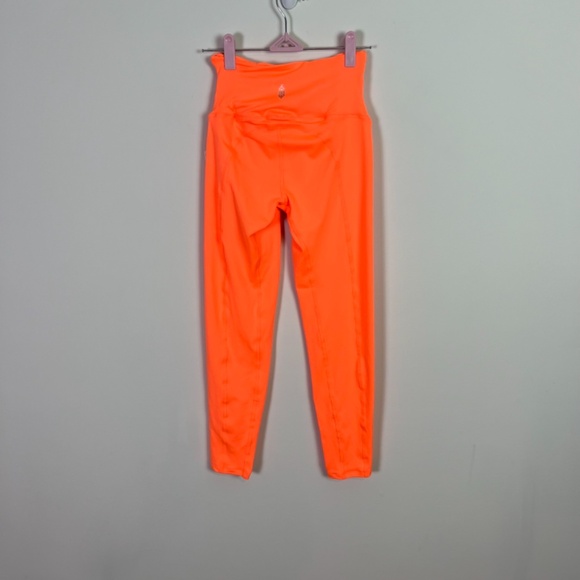 FP Movement By Free People Burning Up Orange High Rise Ankle Breathe Leggings - Picture 5 of 11
